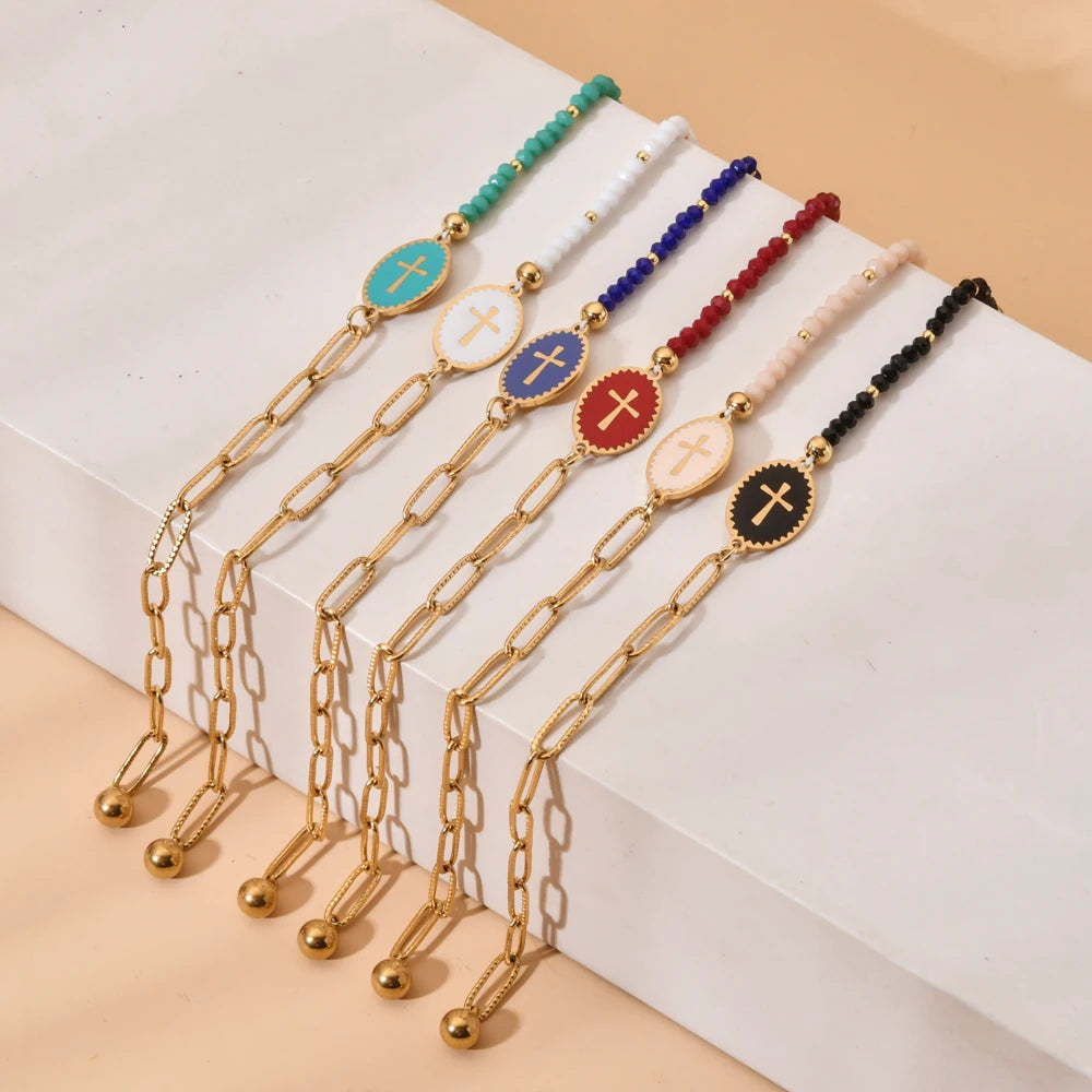 Faithlink Cross Bracelet