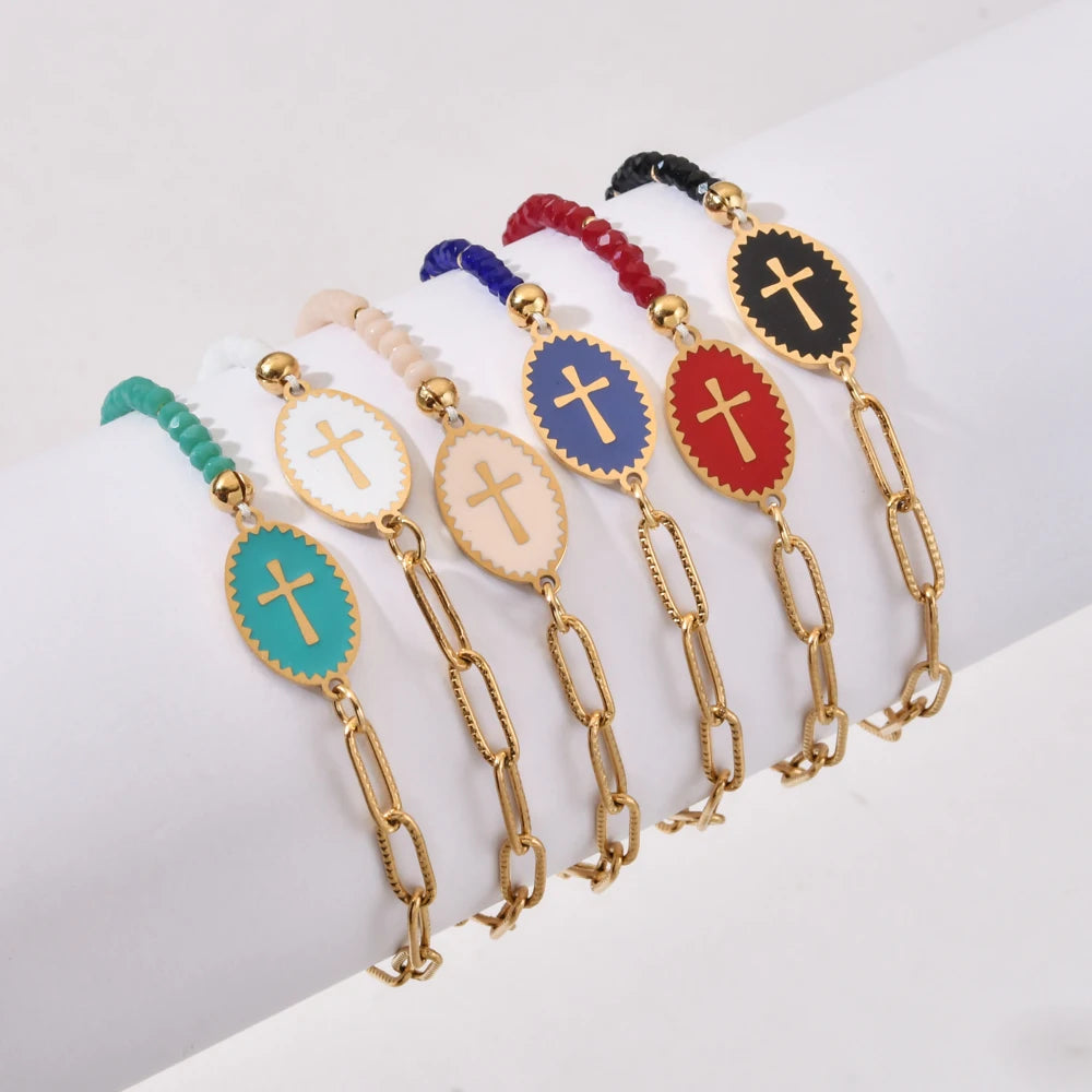 Faithlink Cross Bracelet