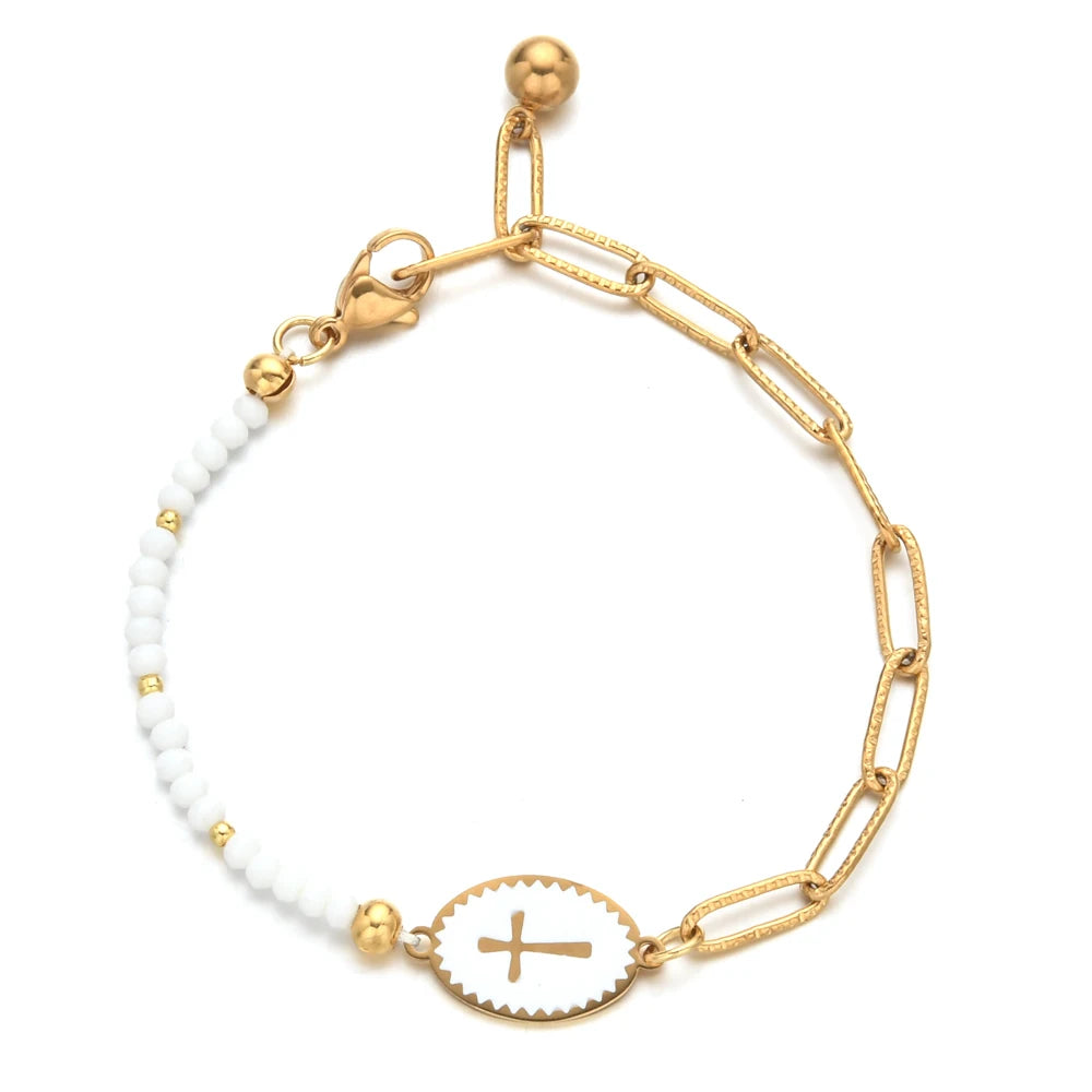 Faithlink Cross Bracelet