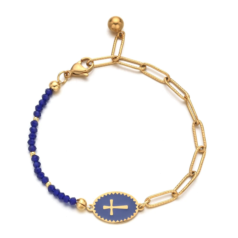 Faithlink Cross Bracelet