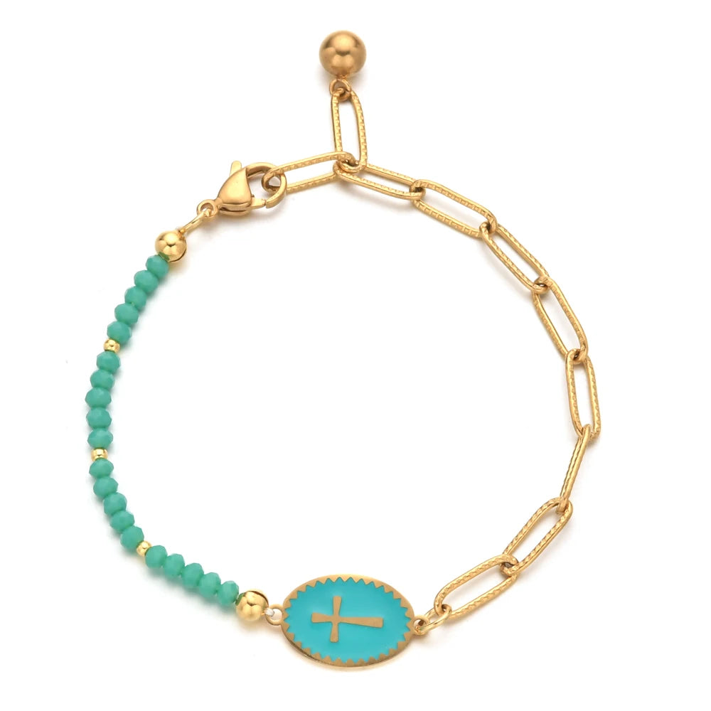 Faithlink Cross Bracelet