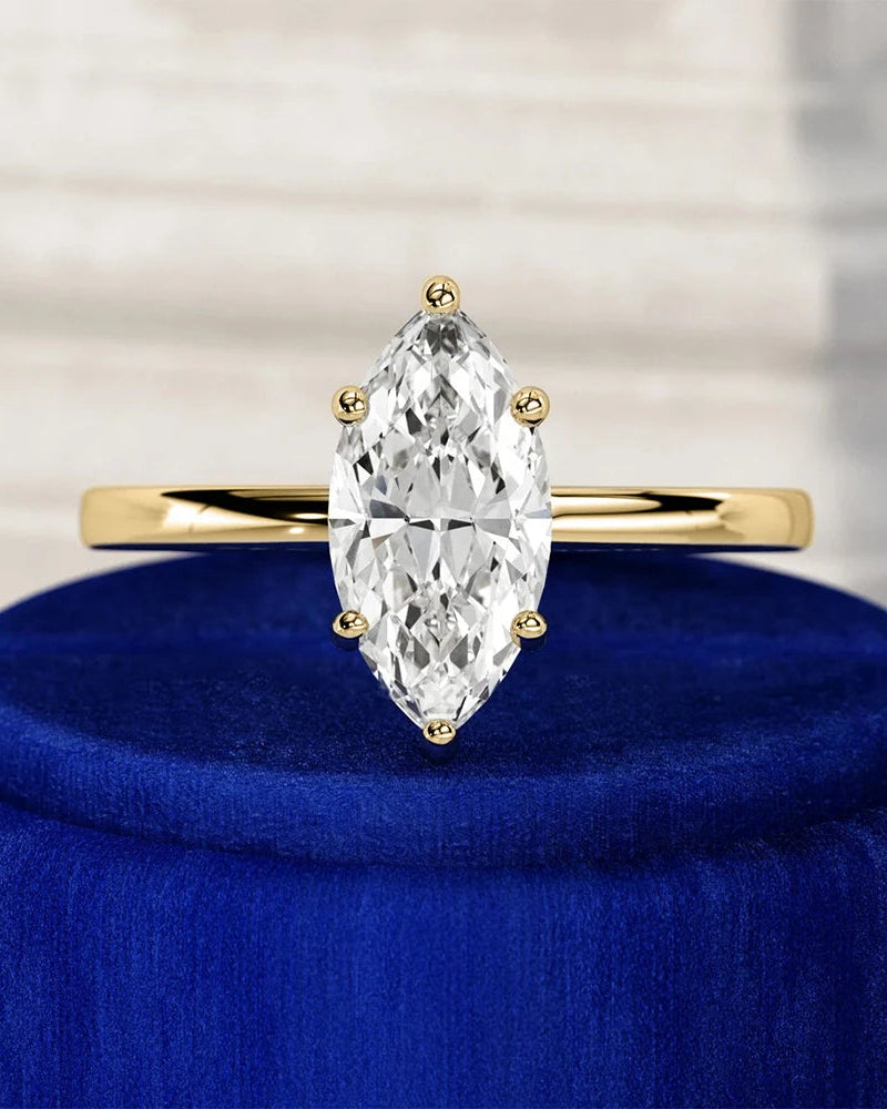 Marquise Solara Ring