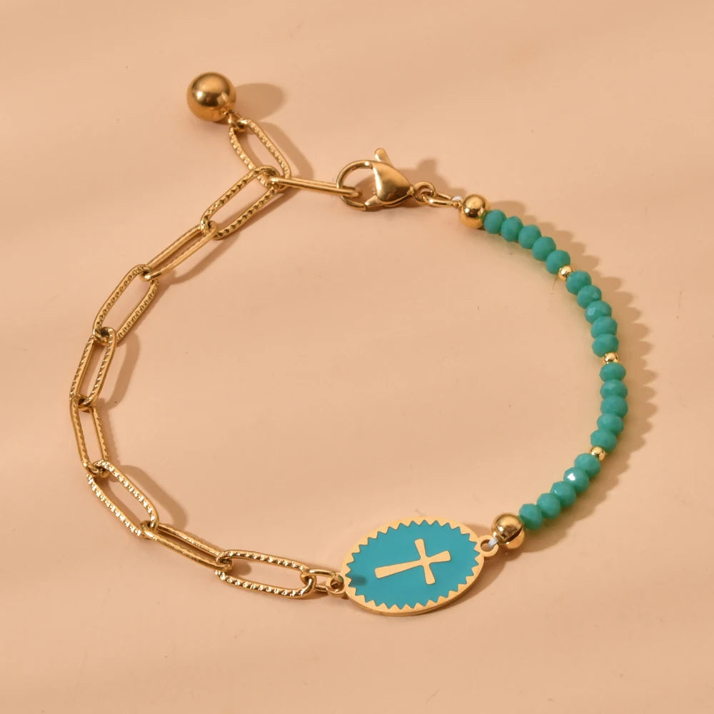 Faithlink Cross Bracelet