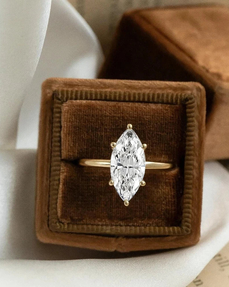Marquise Solara Ring