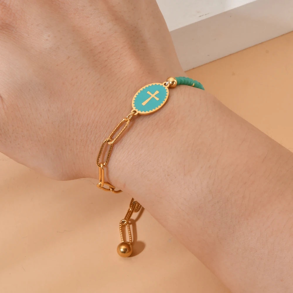 Faithlink Cross Bracelet