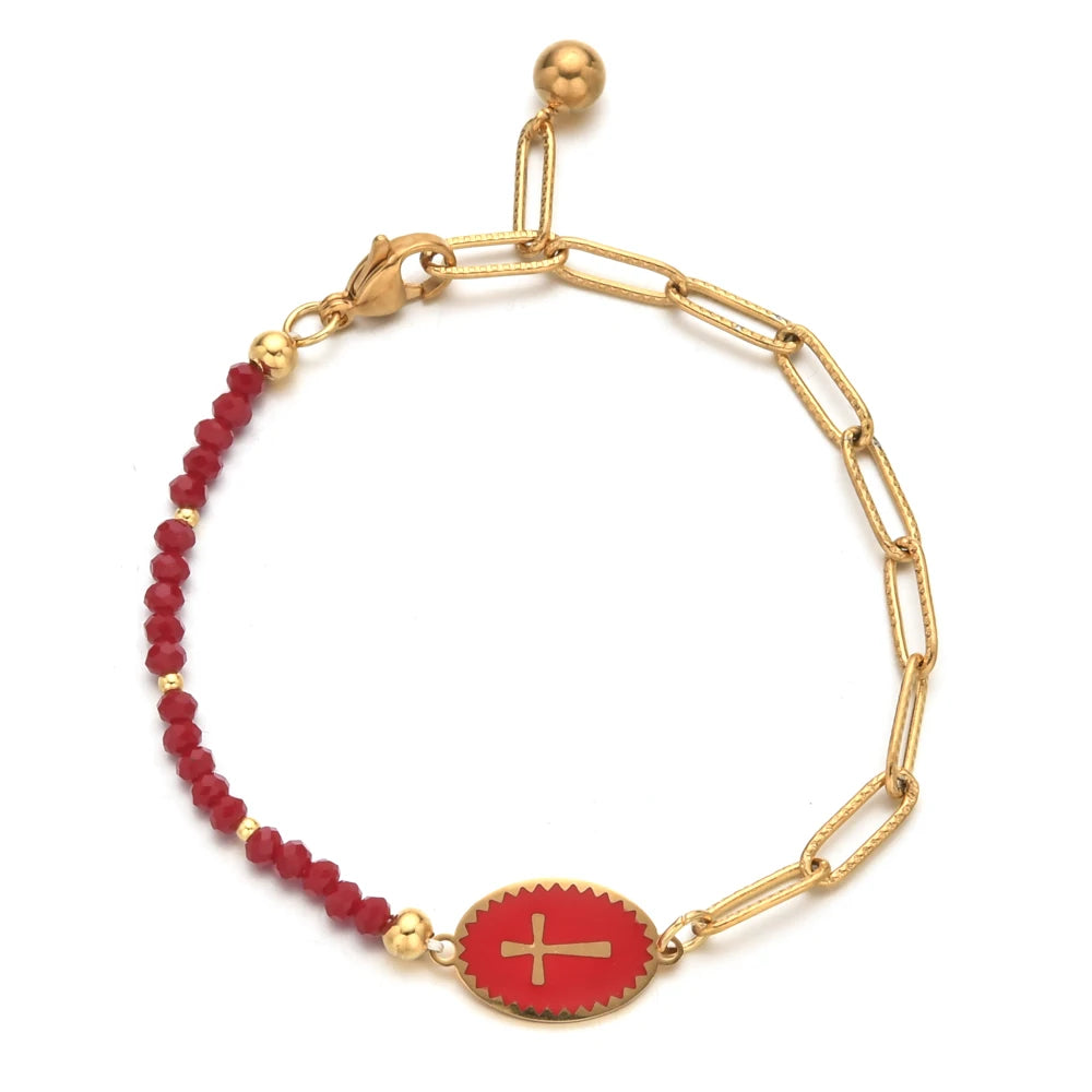 Faithlink Cross Bracelet
