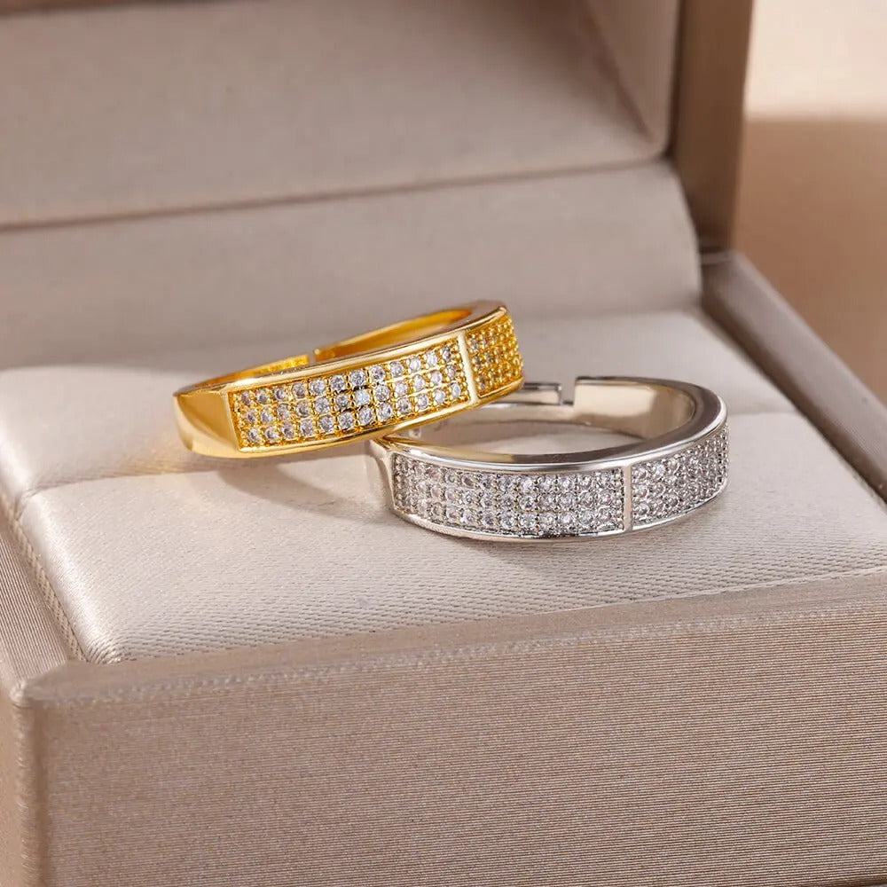 The Horizon Pavé Band